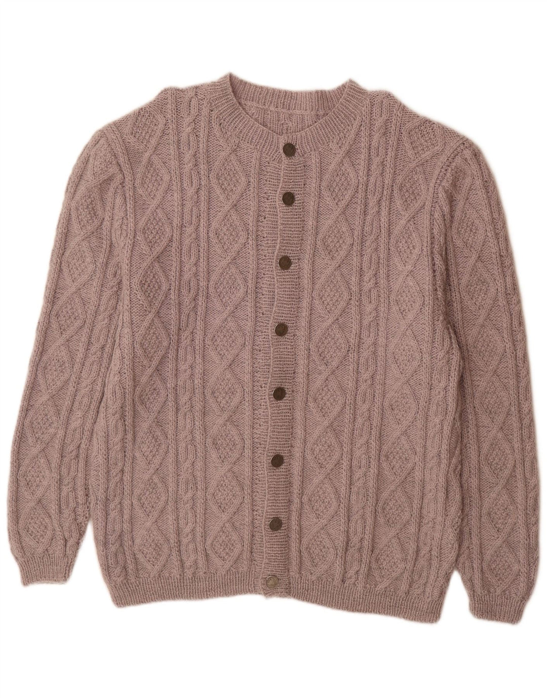 Vintage herre cardigan sweater XL lilla