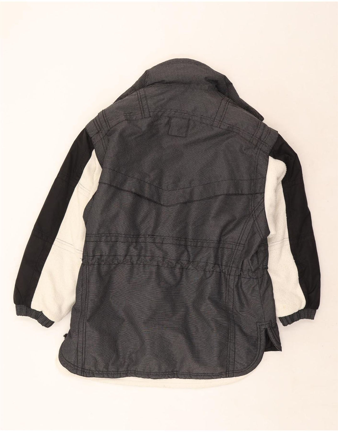 C&A Dame Rodeo Loose Fit Skijakke UK 14 Medium Grey Colourblock Nylon
