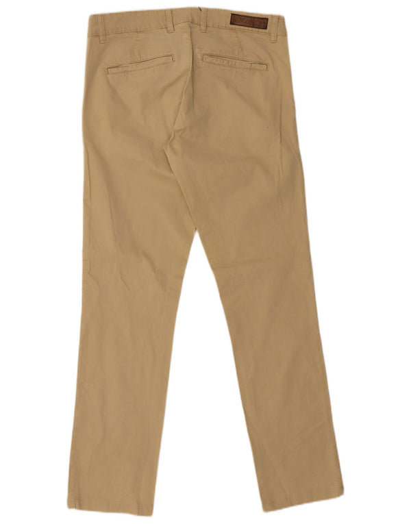 Zara Herre Slim Chino Bukser EU 40 Medium W34 L32 Beige