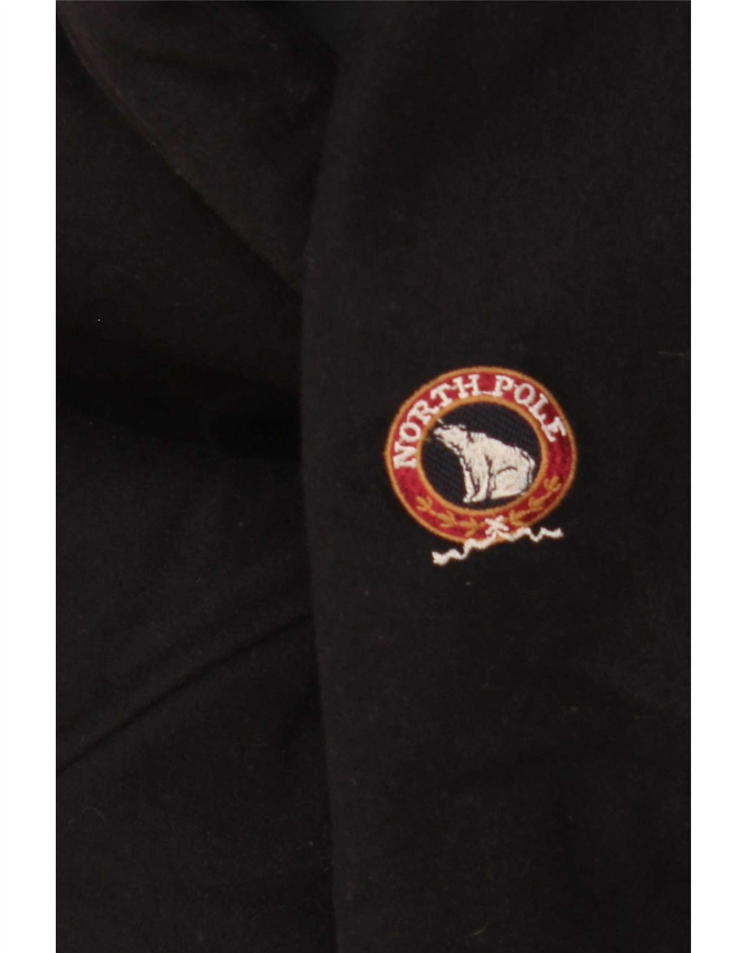 North Pole Herre Vendbar Windbreaker Coat UK 40 Large Navy Blue Wool