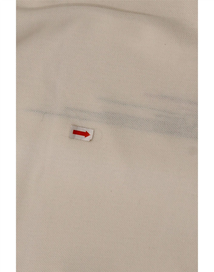 LACOSTE Poloshirt til mænd str. 3 Lille hvid bomuld