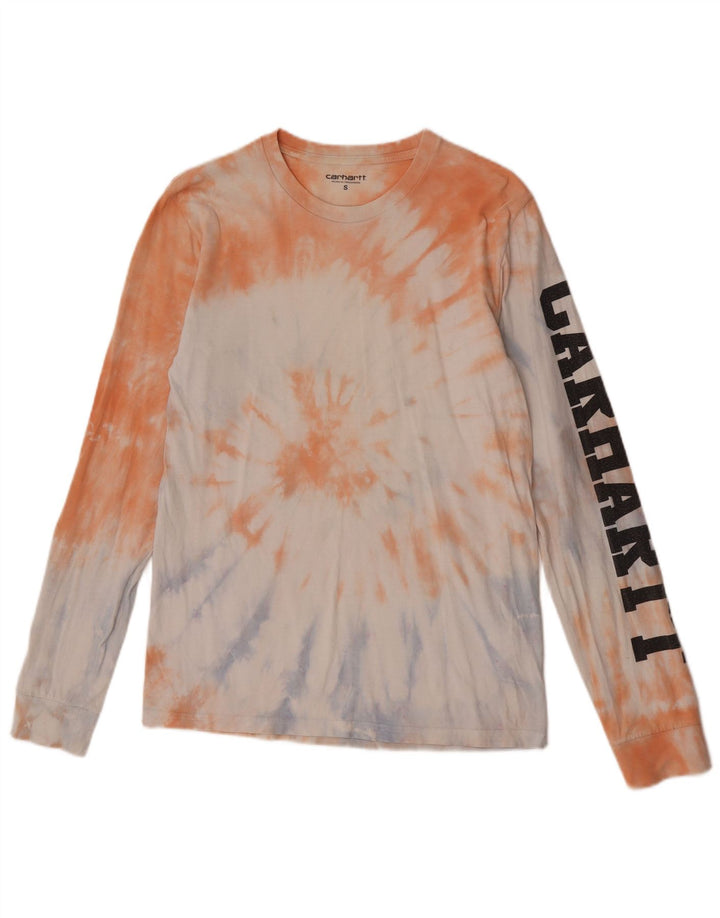 Carhartt Herre Grafisk Top Langærmet Lille Flerfarvet Tie Dye Bomuld