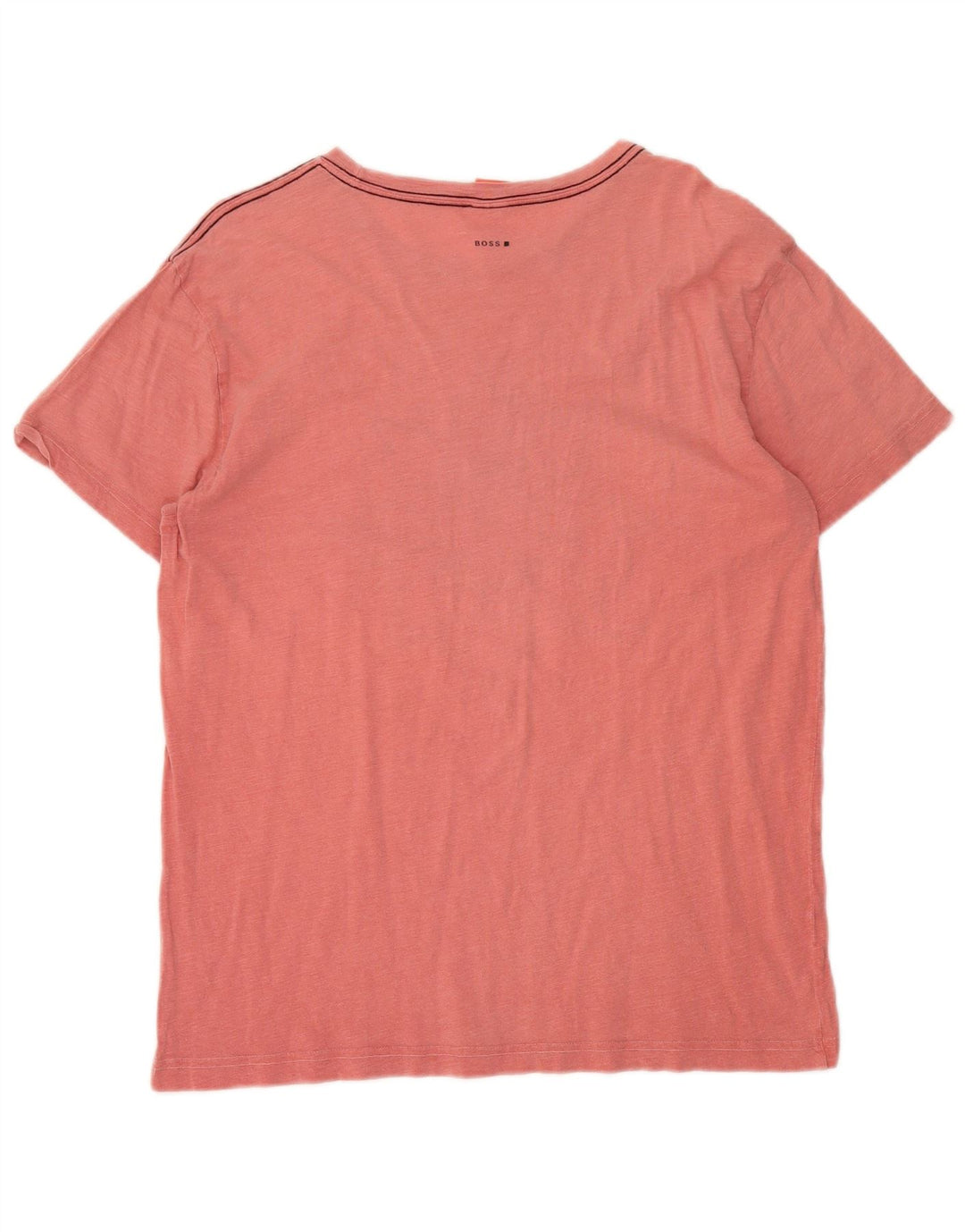 HUGO BOSS Herre grafisk T-shirt Top Stor Pink