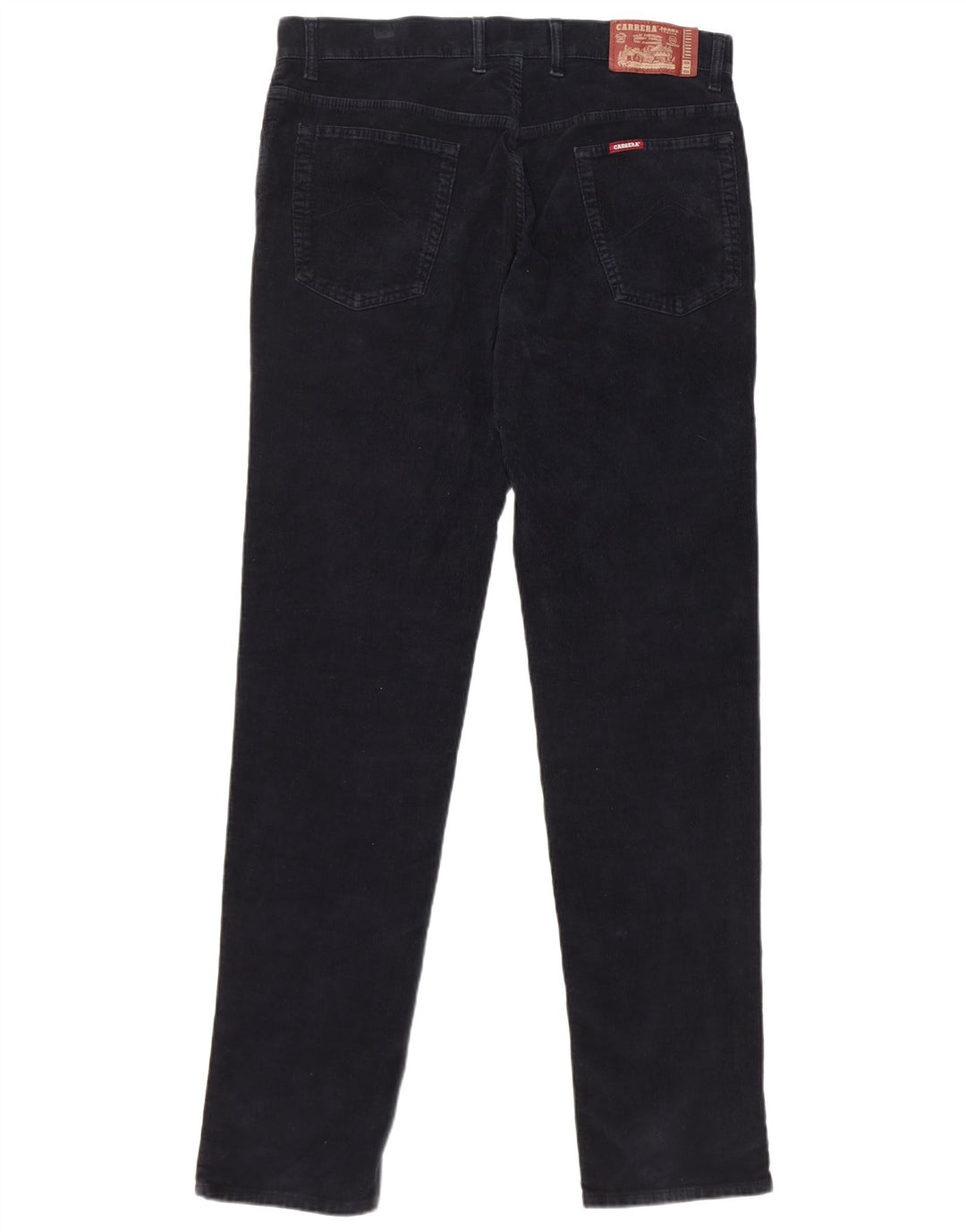 CARRERA Herre 700 Regular Fit Slim Corduroy Bukser W34 L33 Marineblå