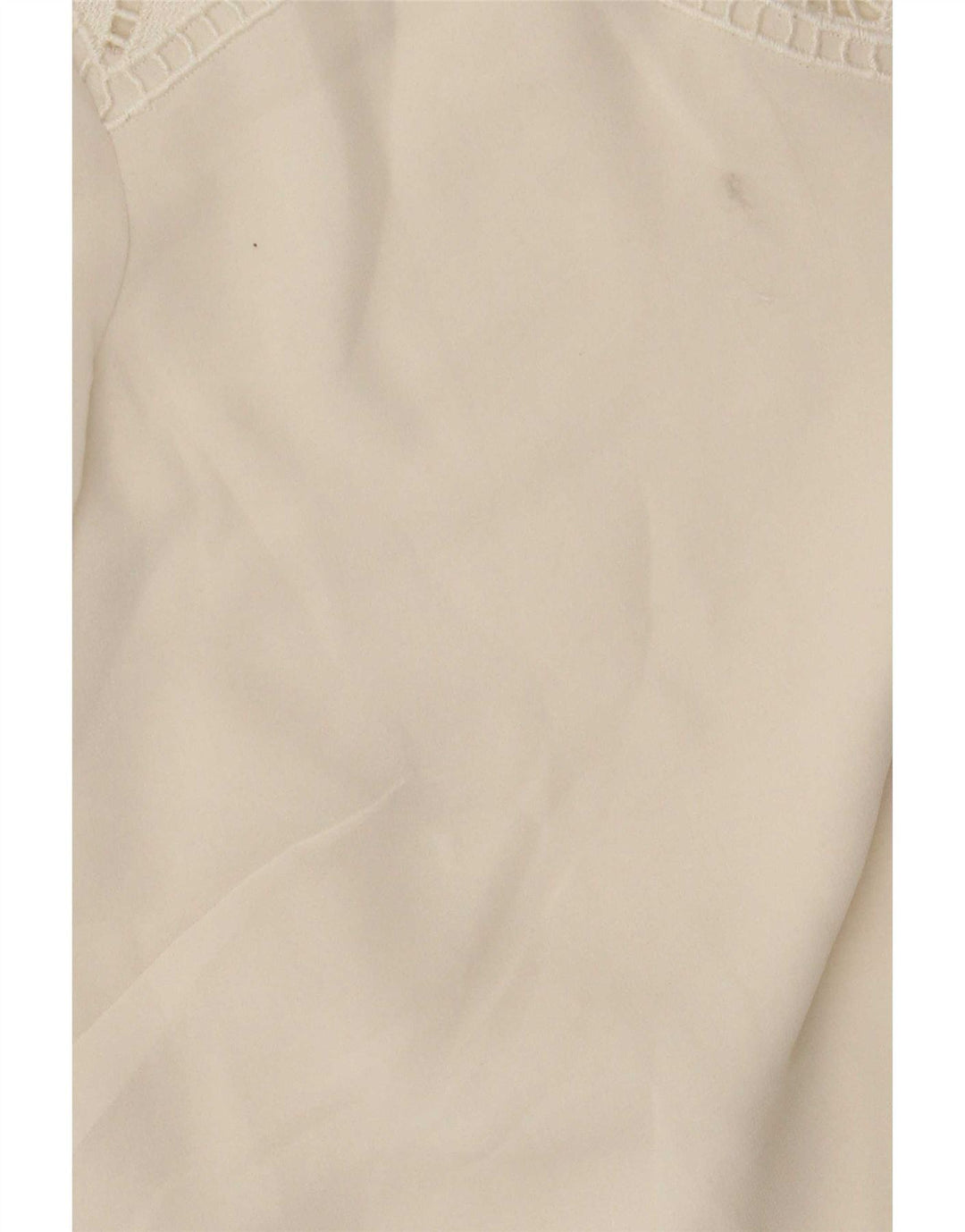 Marks & Spencer Dame Autograph Langærmet Bluse Top UK 16 Large Beige