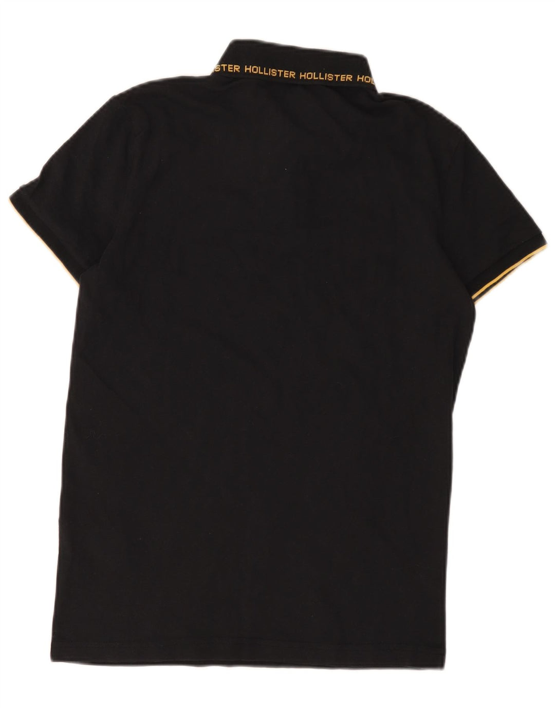 Hollister herre poloshirt lille sort bomuld