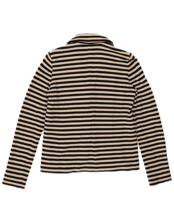 Max Mara Dame Weekend Blazer Jacket UK 12 Medium Navy Blue Nautical