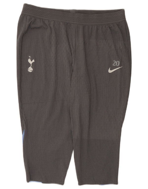 Nike Dame Tottenham Hotspur Træningsdragt Bukser UK 18 XL Grå Colourblock
