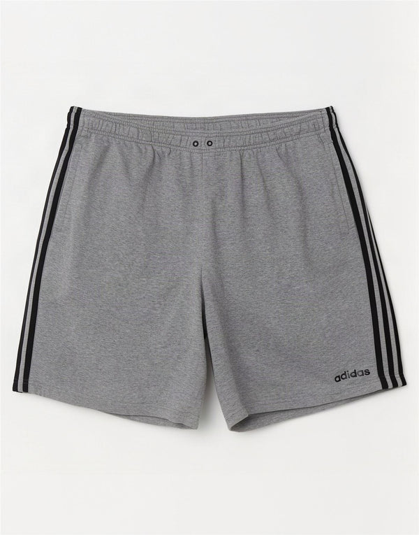 Adidas Herre Sportshorts 2XL Grå Bomuld