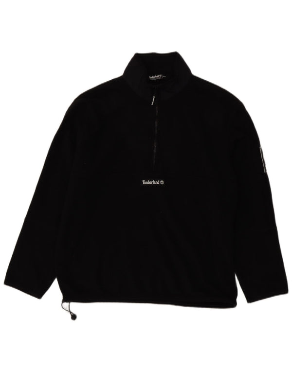 Timberland Herre lynlåshals Fleece Jumper Medium Sort Polyester