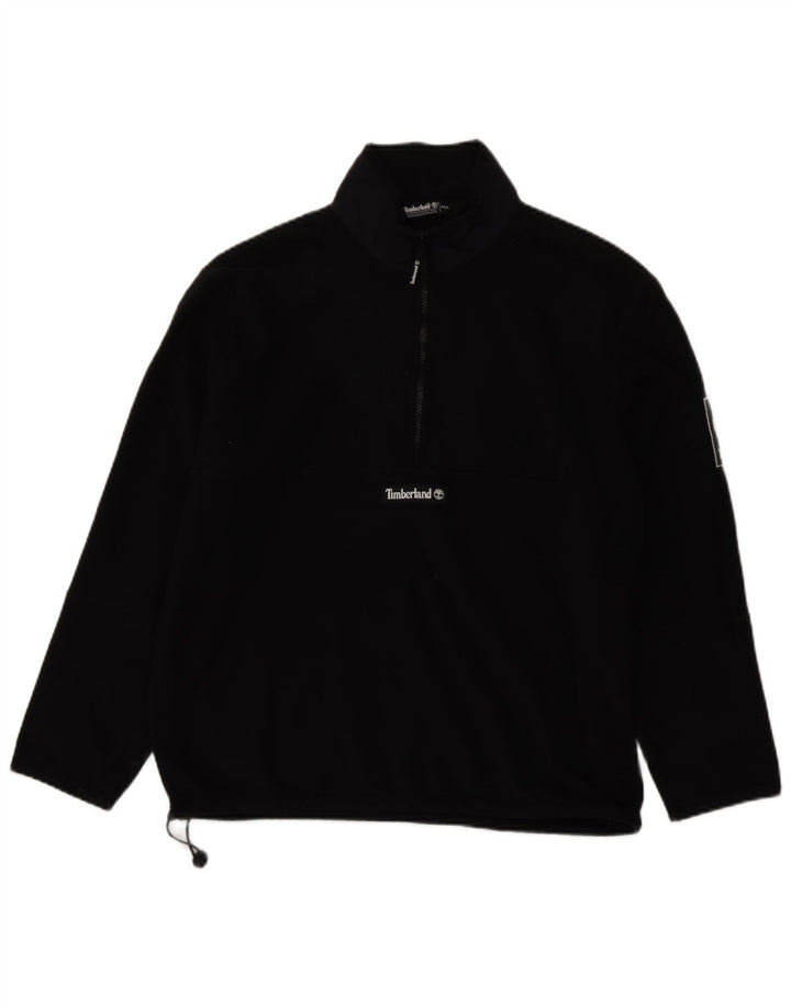 Timberland Herre lynlåshals Fleece Jumper Medium Sort Polyester