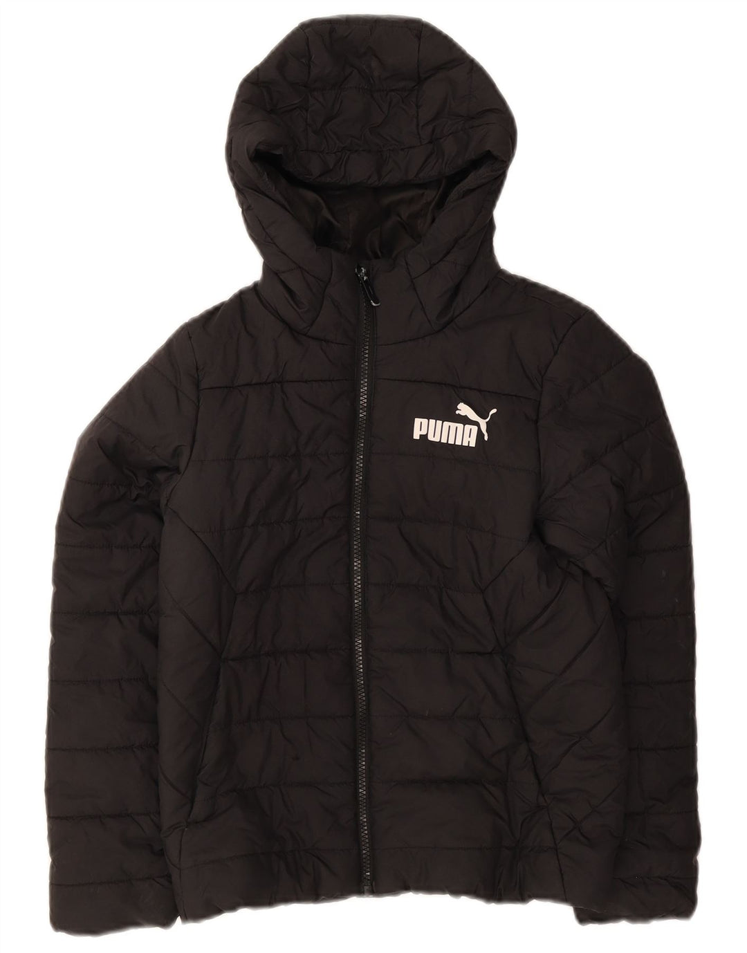 Puma hættejakke til drenge 9-10 år sort polyester