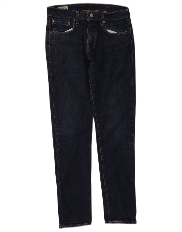 Levi's Herre 512 Slim Tapered Jeans W32 L32 Marineblå