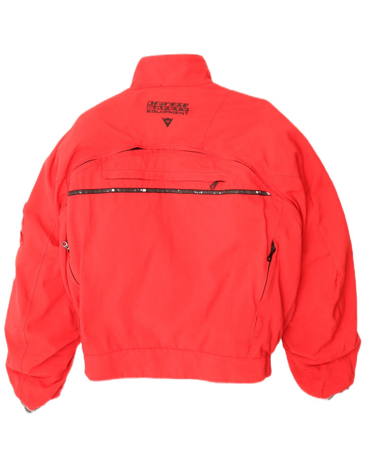 Dainese Racerjakke til mænd str. 50 Medium Rød Nylon