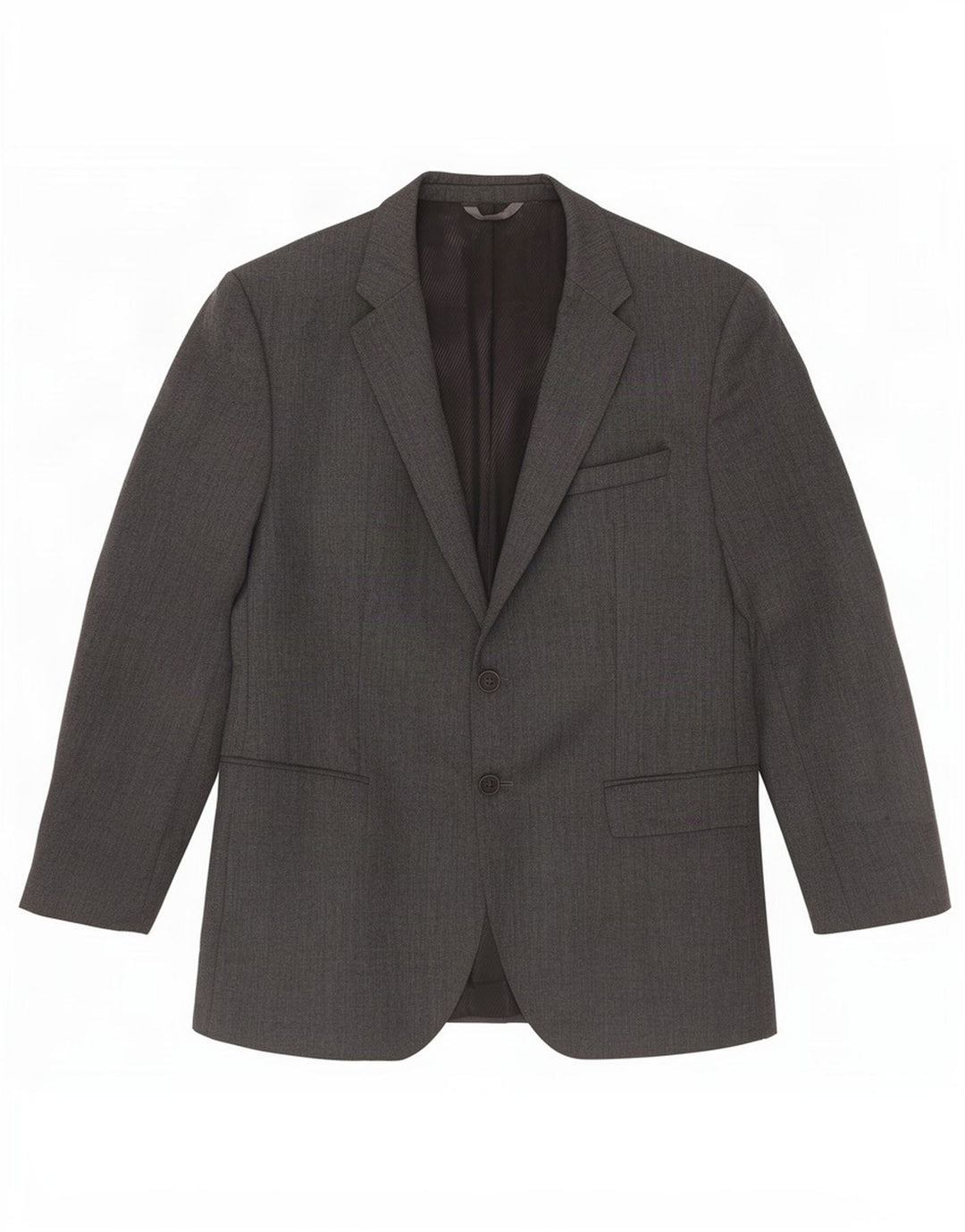Hugo Boss Herre 2-knaps blazerjakke EU 52 XL Grå Virgin Wool