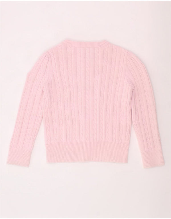 Polo Ralph Lauren Girl Cardigan Sweater 2-3 år Pink Bomuld