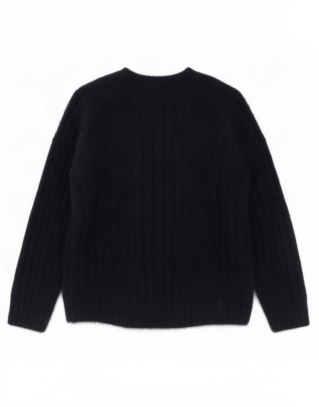 Marks & Spencer Dame V-hals sweater UK 14 Medium Navy Blue