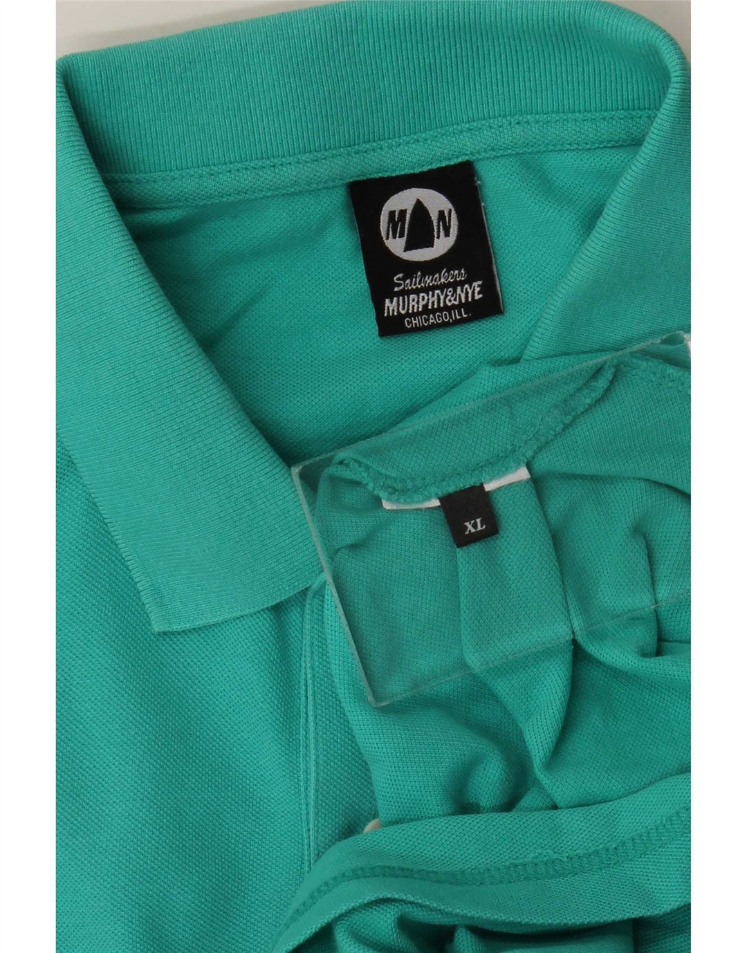 Murphy & Nye Herre Sailmakers Polo Shirt XL Turkis