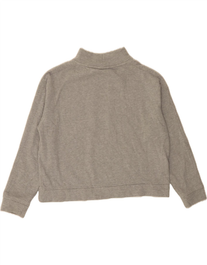 TOMMY HILFIGER Womens Sweatshirt Jumper UK 16 Large Grey Cotton Vintage Tommy Hilfiger and Second-Hand Tommy Hilfiger from Messina Hembry 