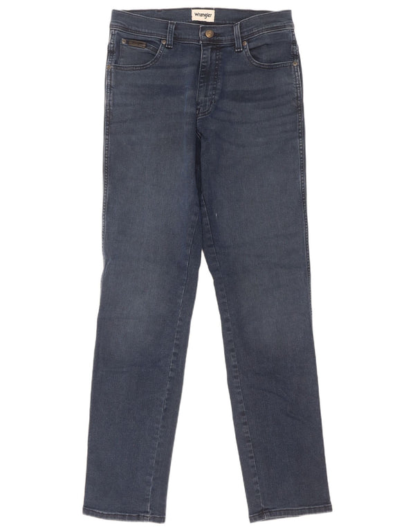 Wrangler Herre Texas Slim Jeans W32 L34 Blå Bomuld