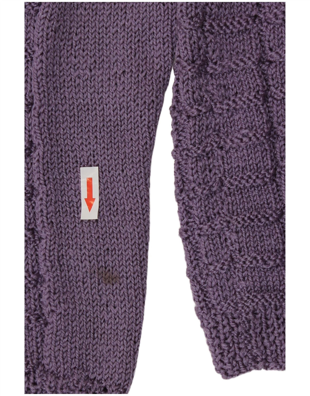 Vintage dame cardigan sweater UK 14 Medium Purple