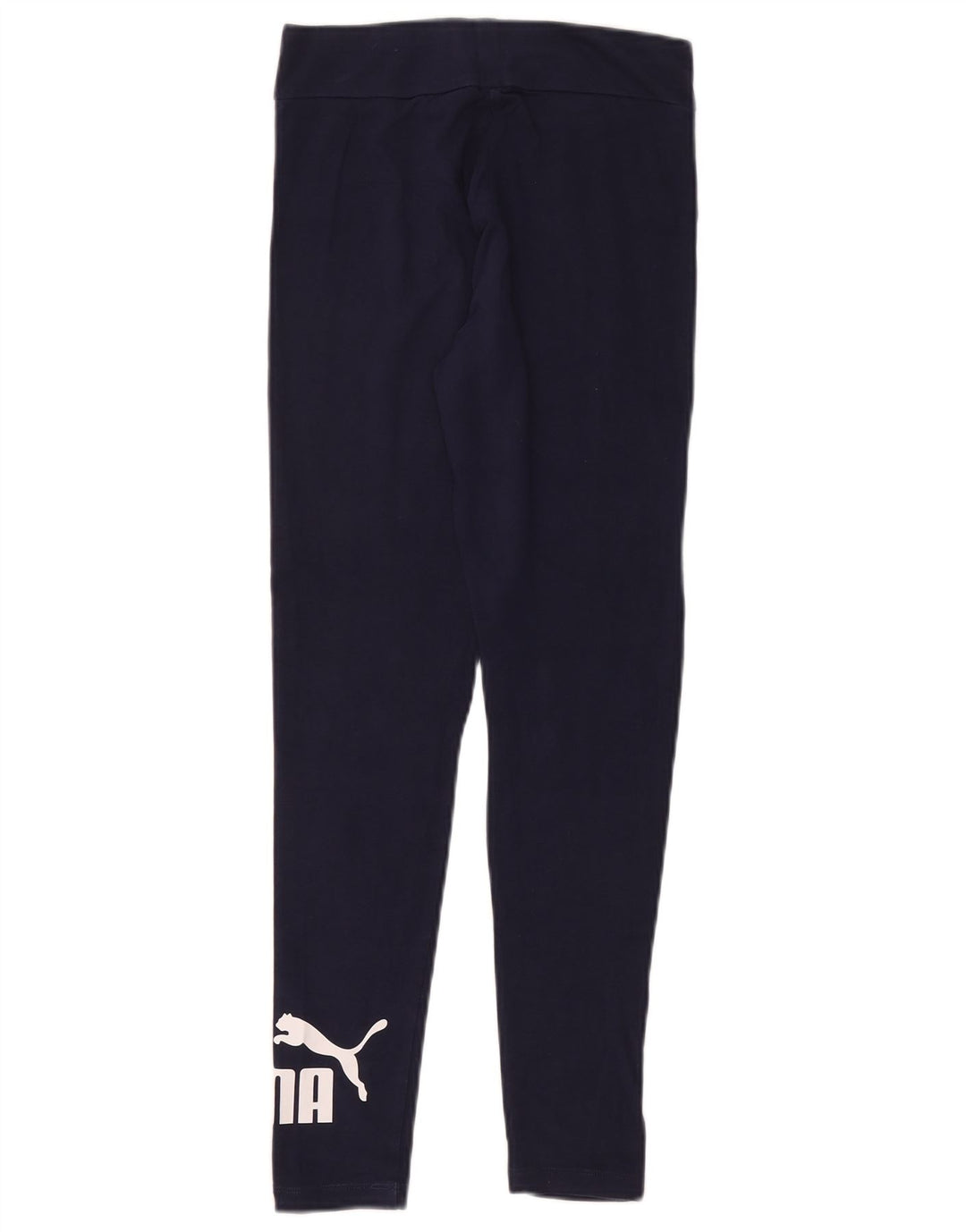 PUMA Grafiske Leggings til kvinder UK 10 Small Navy Blue