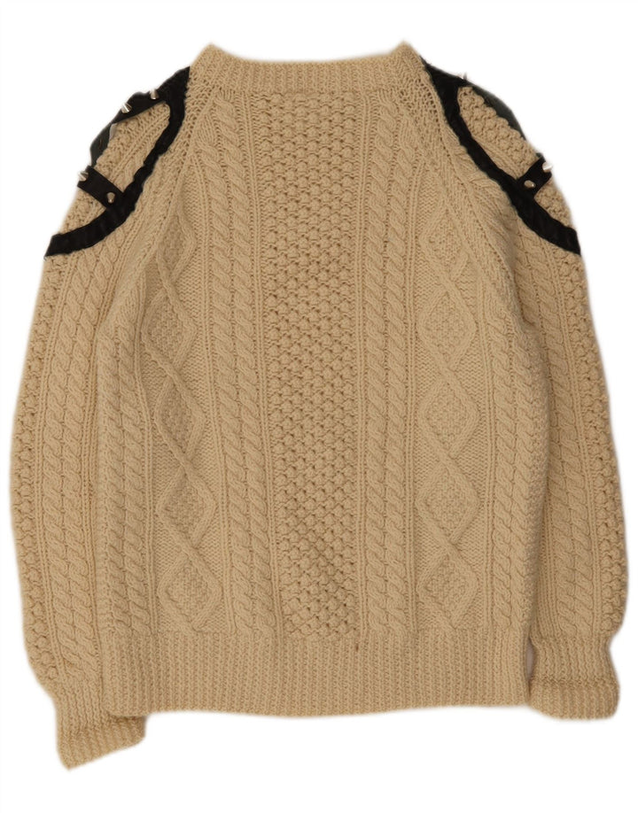 The Ragged Priest Dame sweater med rund hals DK 12 Medium Beige