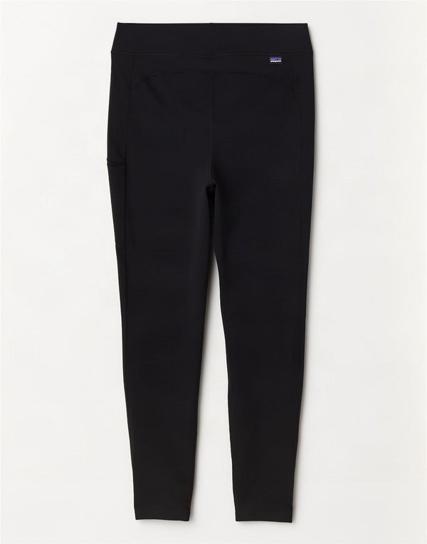 Patagonia Dame Leggings UK 16 Large Sort Polyester