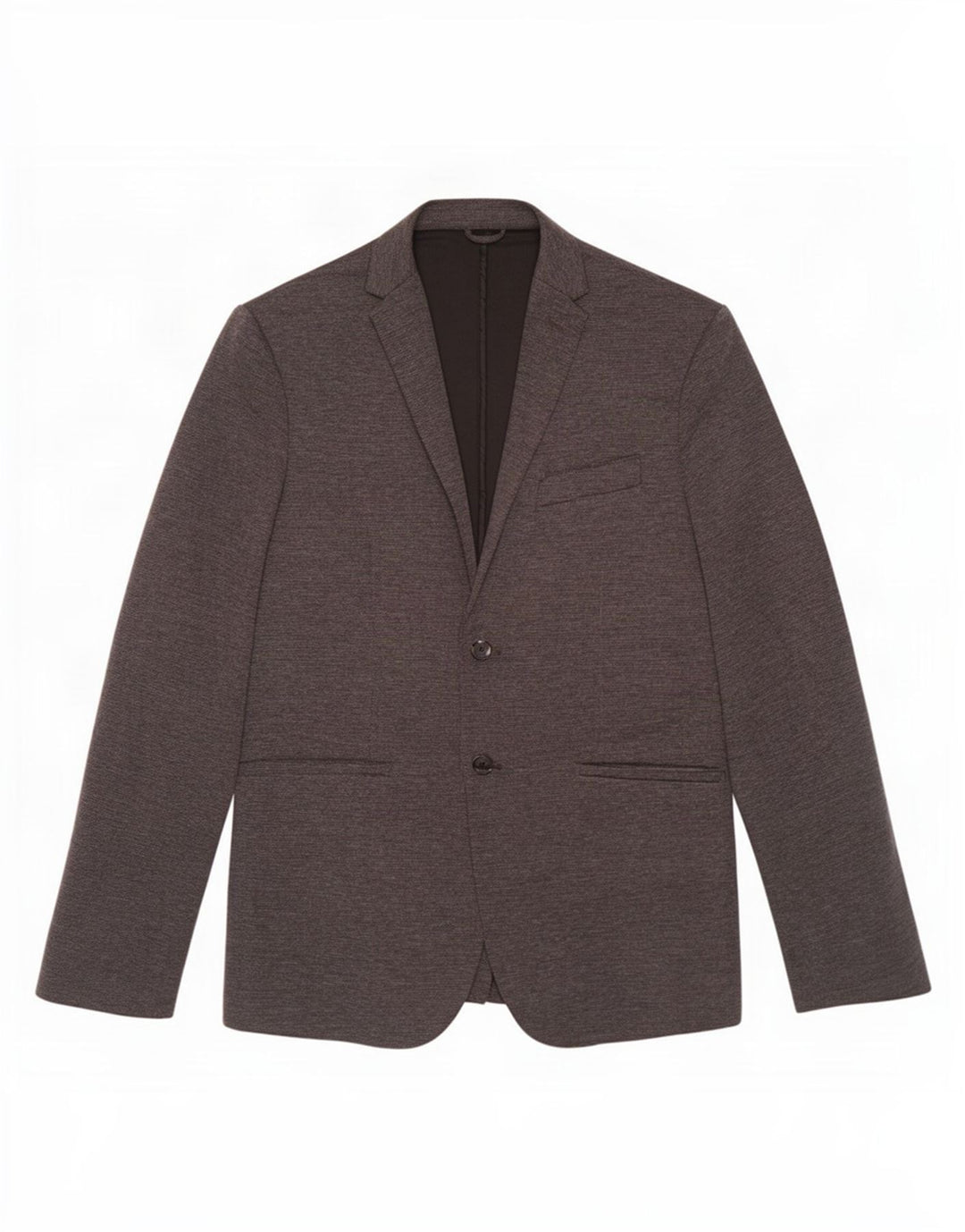 Zara Herre 2-knaps blazerjakke UK 42 XL Grå Polyester