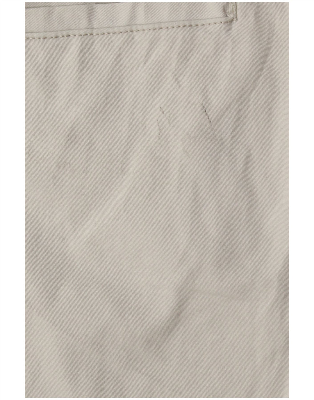 Zara Herre Straight Cargo Bukser EU 40 Medium W31 L28 Hvid Bomuld