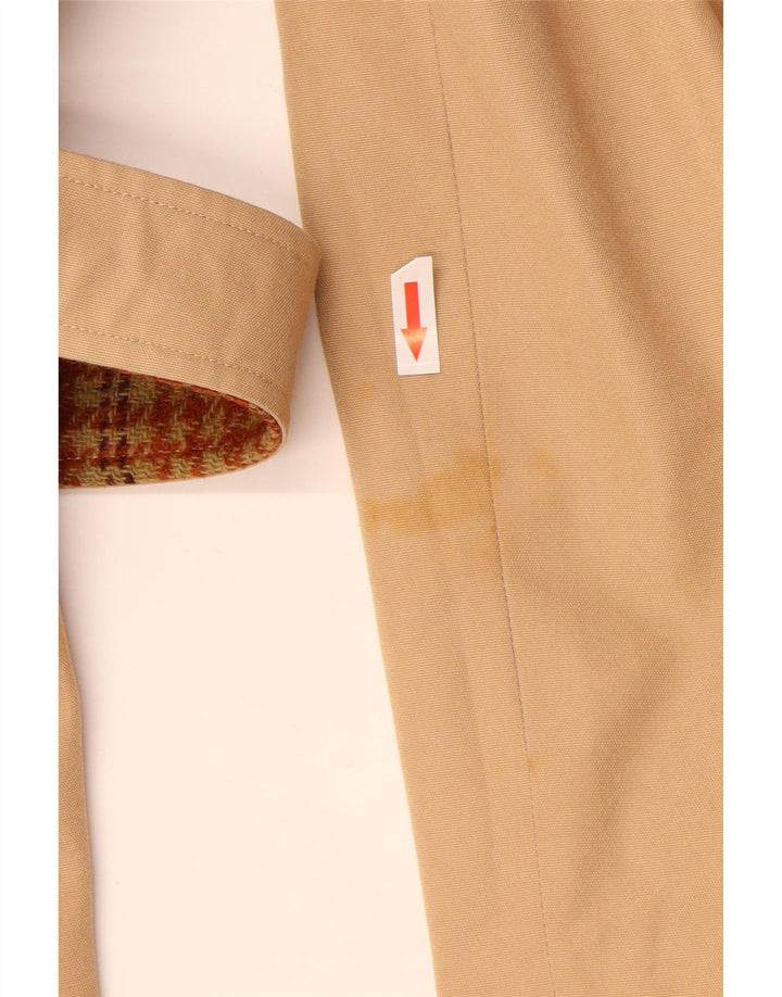 Vintage overfrakke til kvinder UK 12 Medium Beige