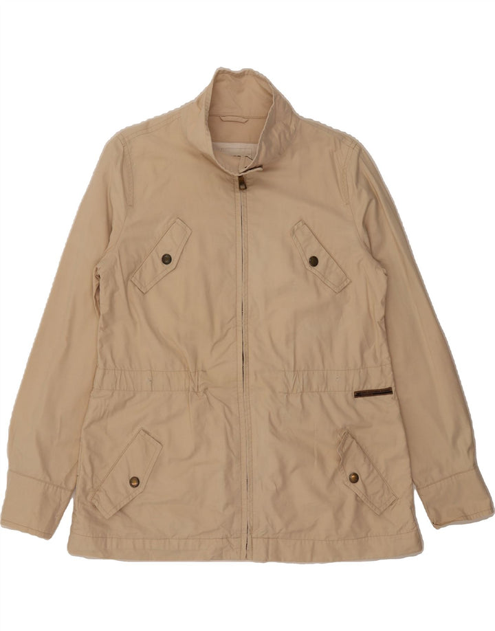 GAS Womens Utility Jacket UK 14 Medium Beige Vintage Gas and Second-Hand Gas from Messina Hembry 