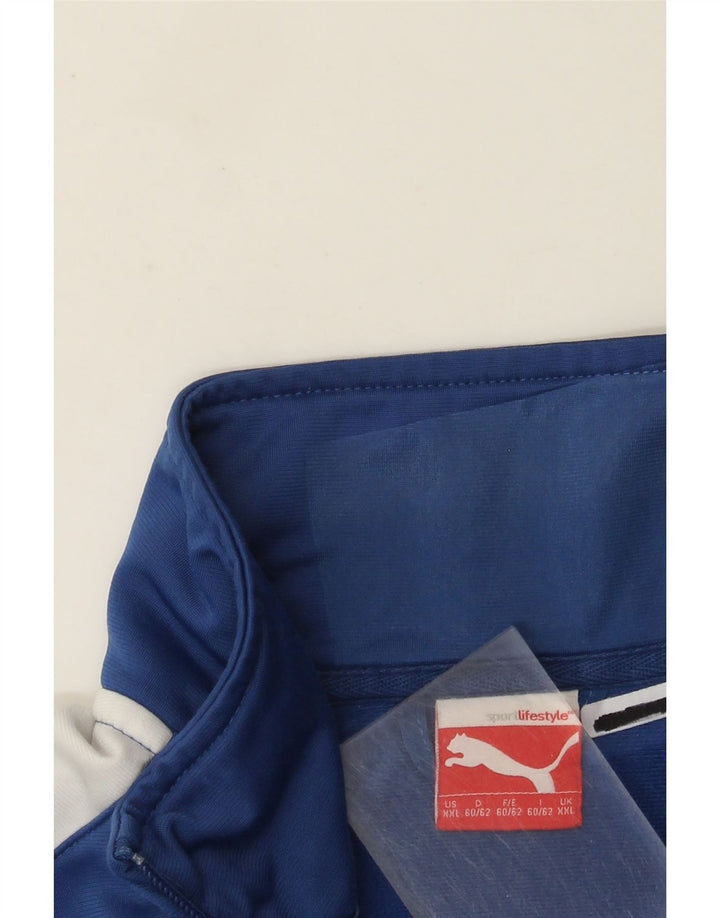 Puma Træningsdragt Topjakke til mænd 2XL Blå Colourblock