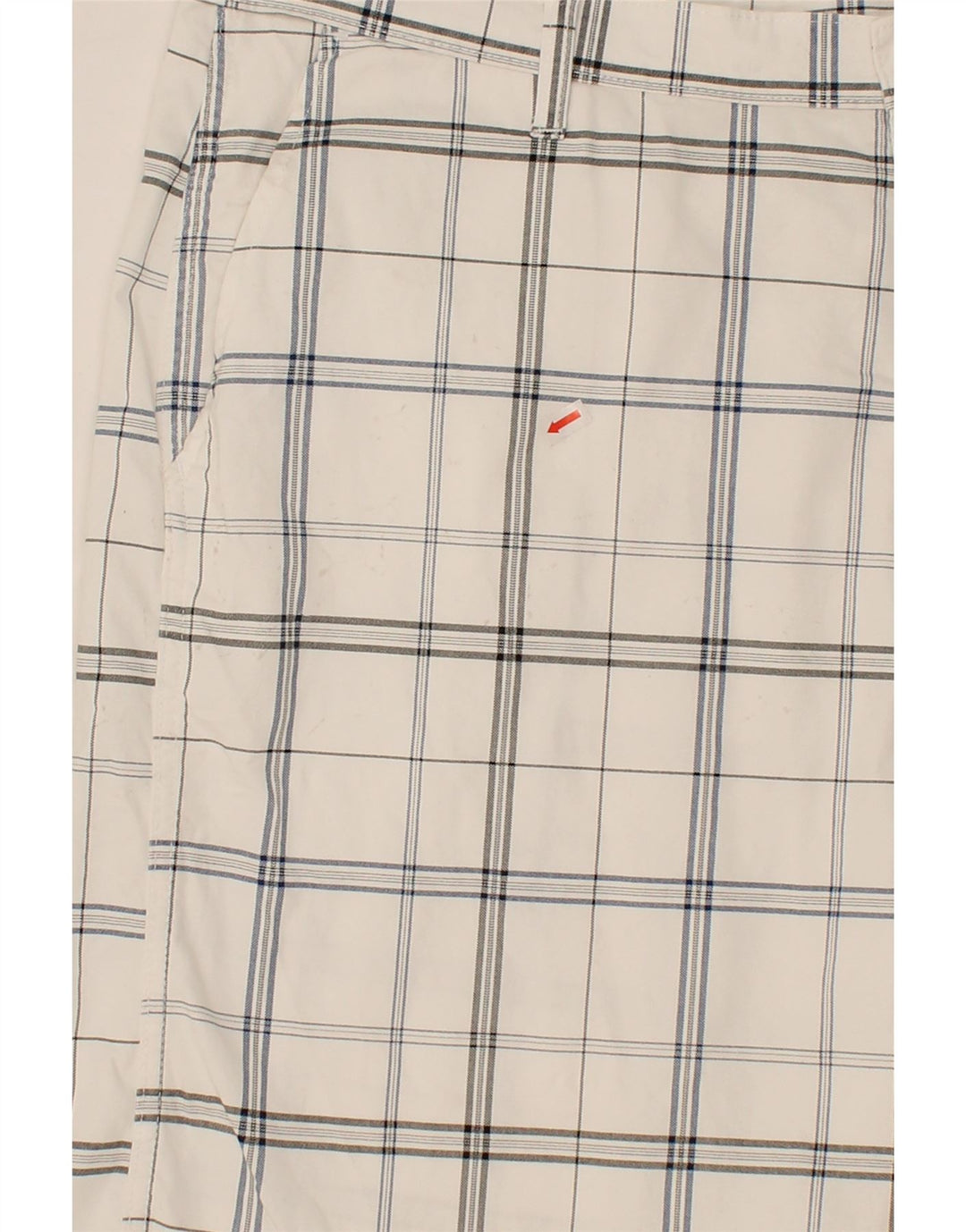 WRANGLER Mens Chino Shorts W42 2XL White Check Cotton Vintage Wrangler and Second-Hand Wrangler from Messina Hembry 