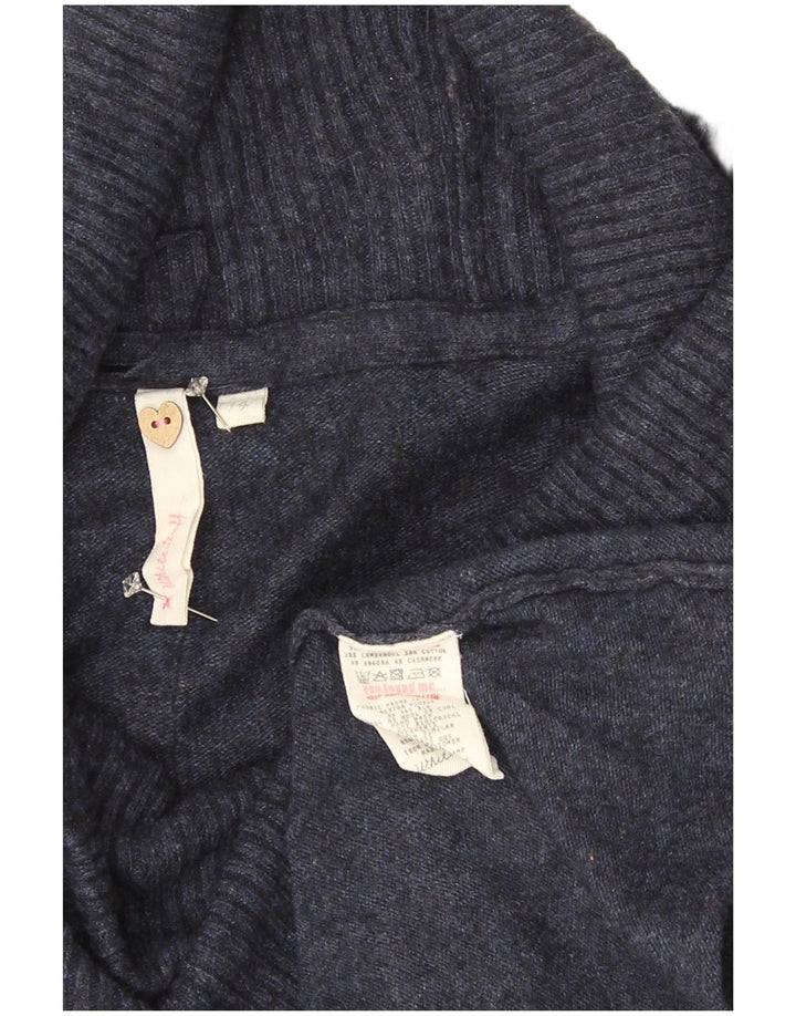 White Stuff Dame Jumper Dress UK 14 Medium Navy Blue Viscose