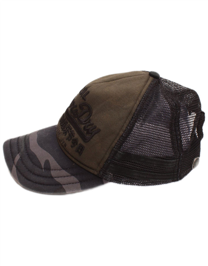 Superdry Graphic Trucker Cap One Size Khaki Viscose