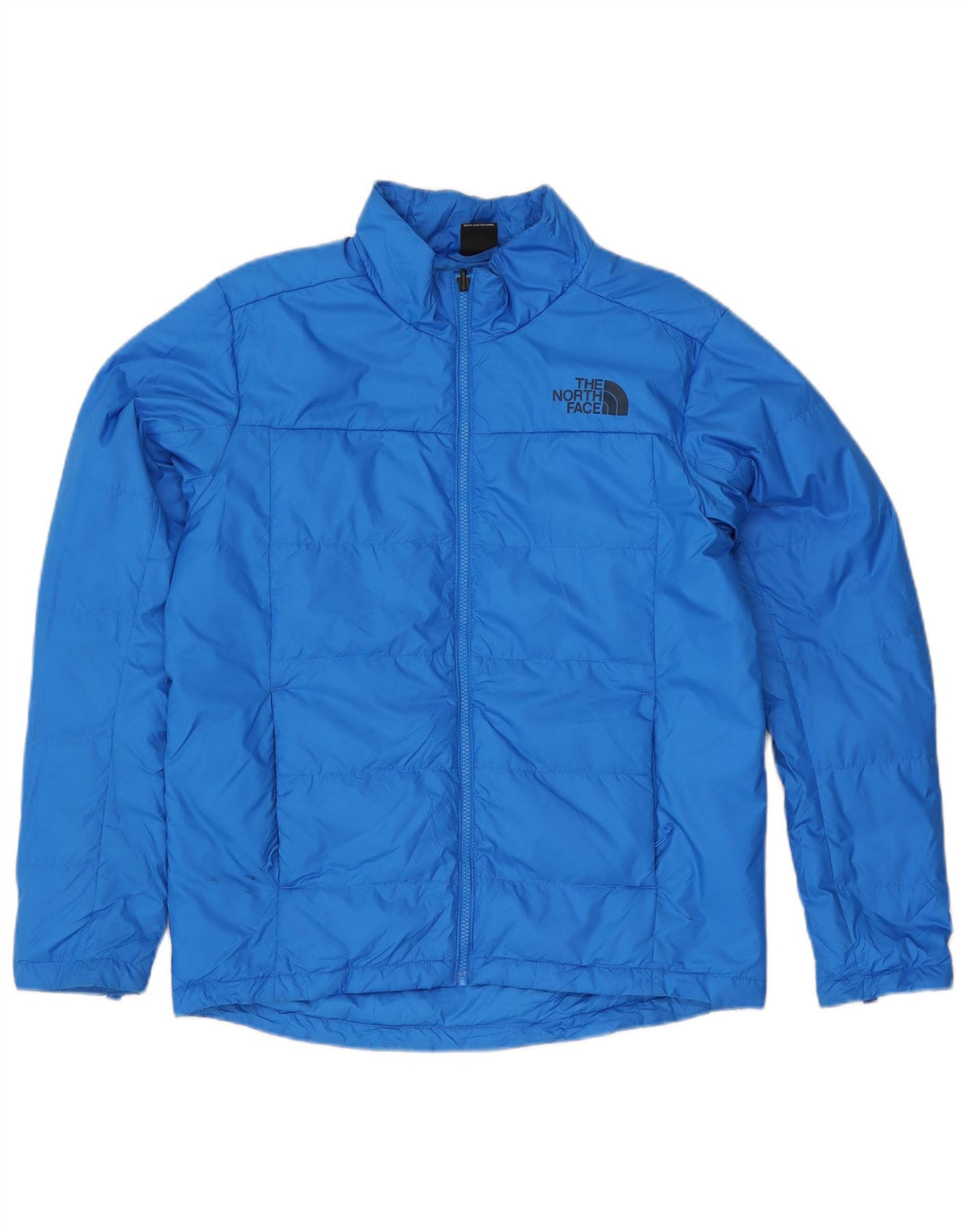 The North Face Herre Liner Polstret Jakke UK 38 Medium Blue Polyester