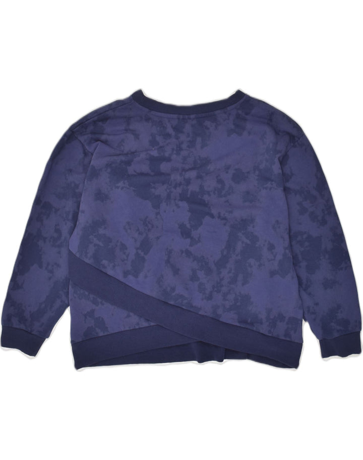 MOSSIMO Boys Graphic Sweatshirt Jumper 15-16 Years Navy Blue Tie Dye | Vintage Mossimo | Thrift | Second-Hand Mossimo | Used Clothing | Messina Hembry 