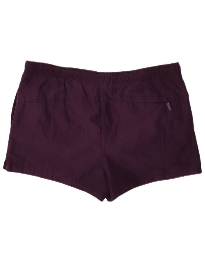 CALVIN KLEIN Grafiske badeshorts til mænd Stor lilla polyester