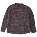 Zara Dame Jumper Sweater UK 14 Medium Navy Blue Flecked