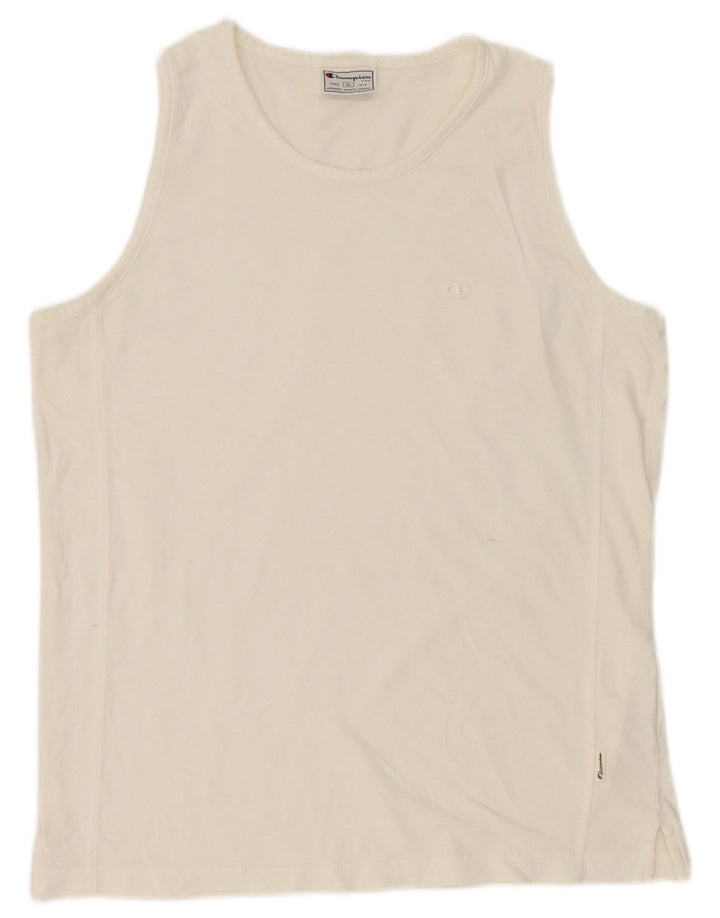 Champion Damevest Top UK 18 XL Hvid Bomuld