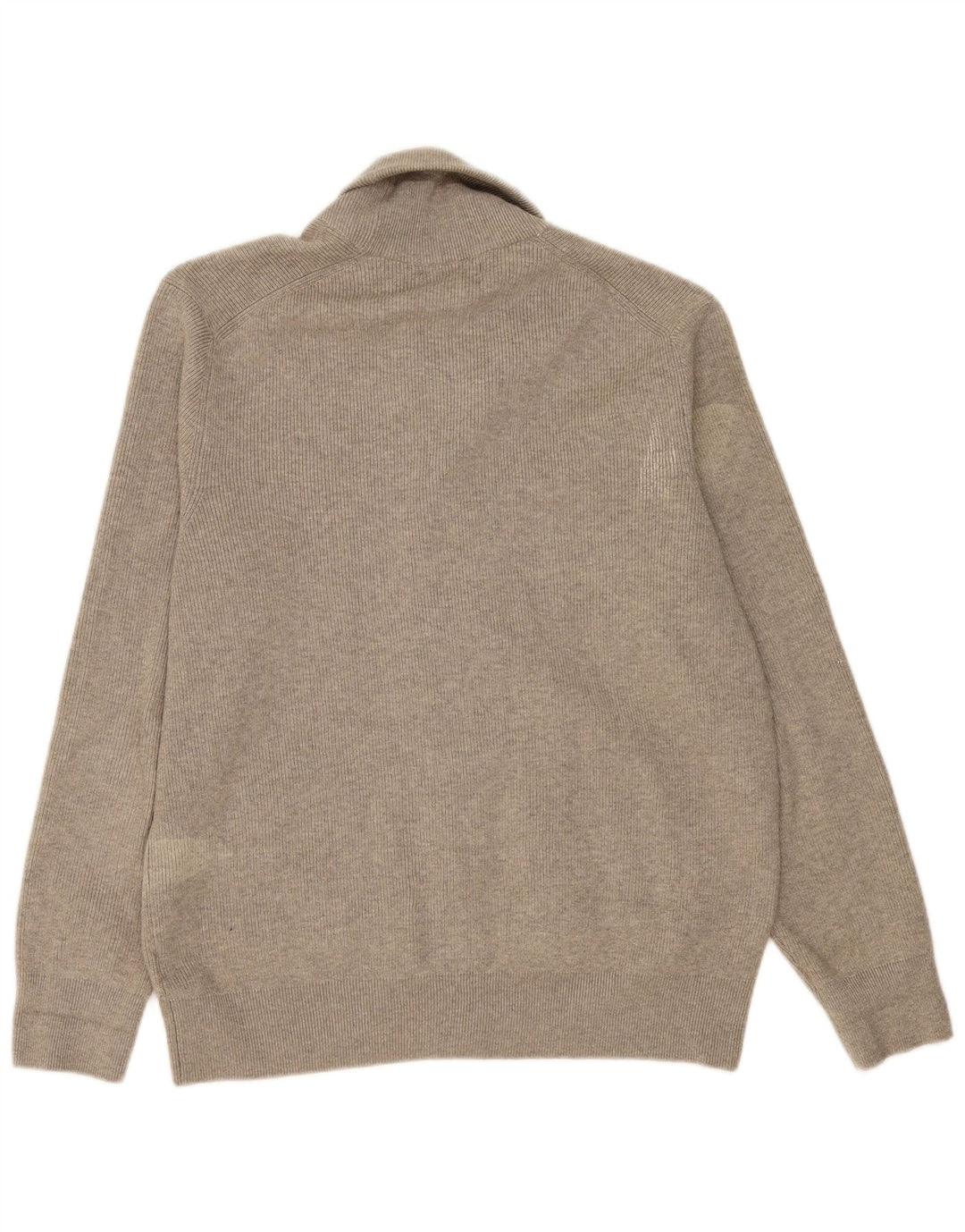 MARKS & SPENCER Cardigantrøje til mænd UK 44/46 XL Grå polyester