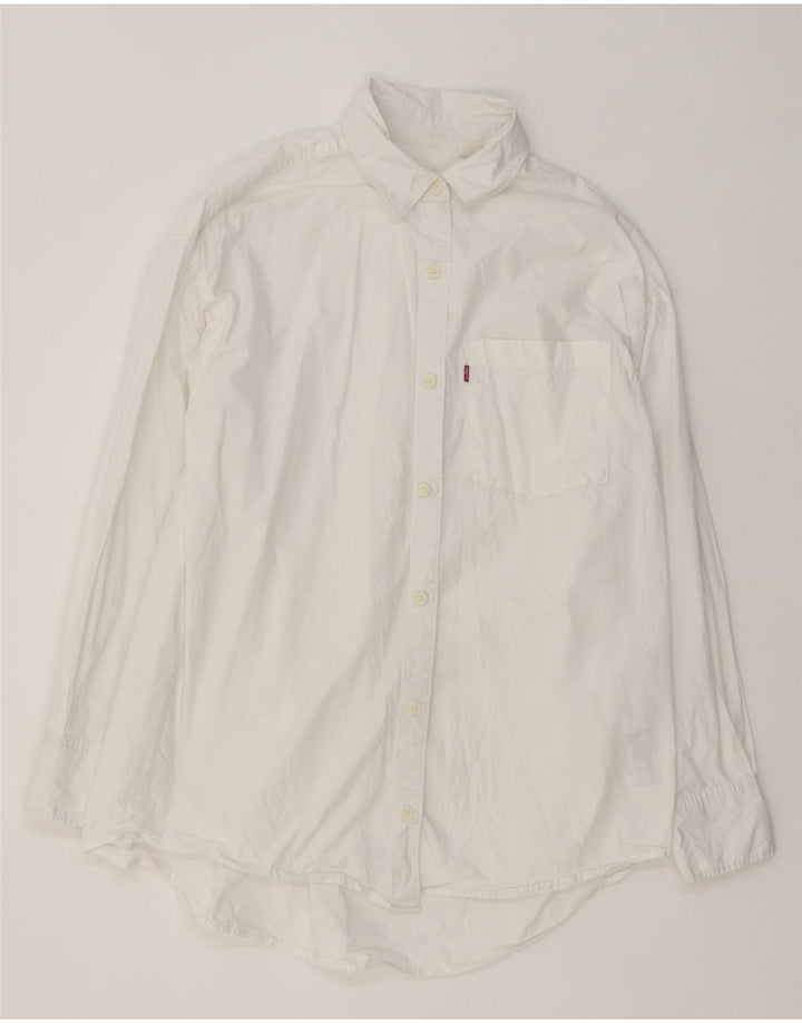 Levi's herreskjorte lille hvid bomuld