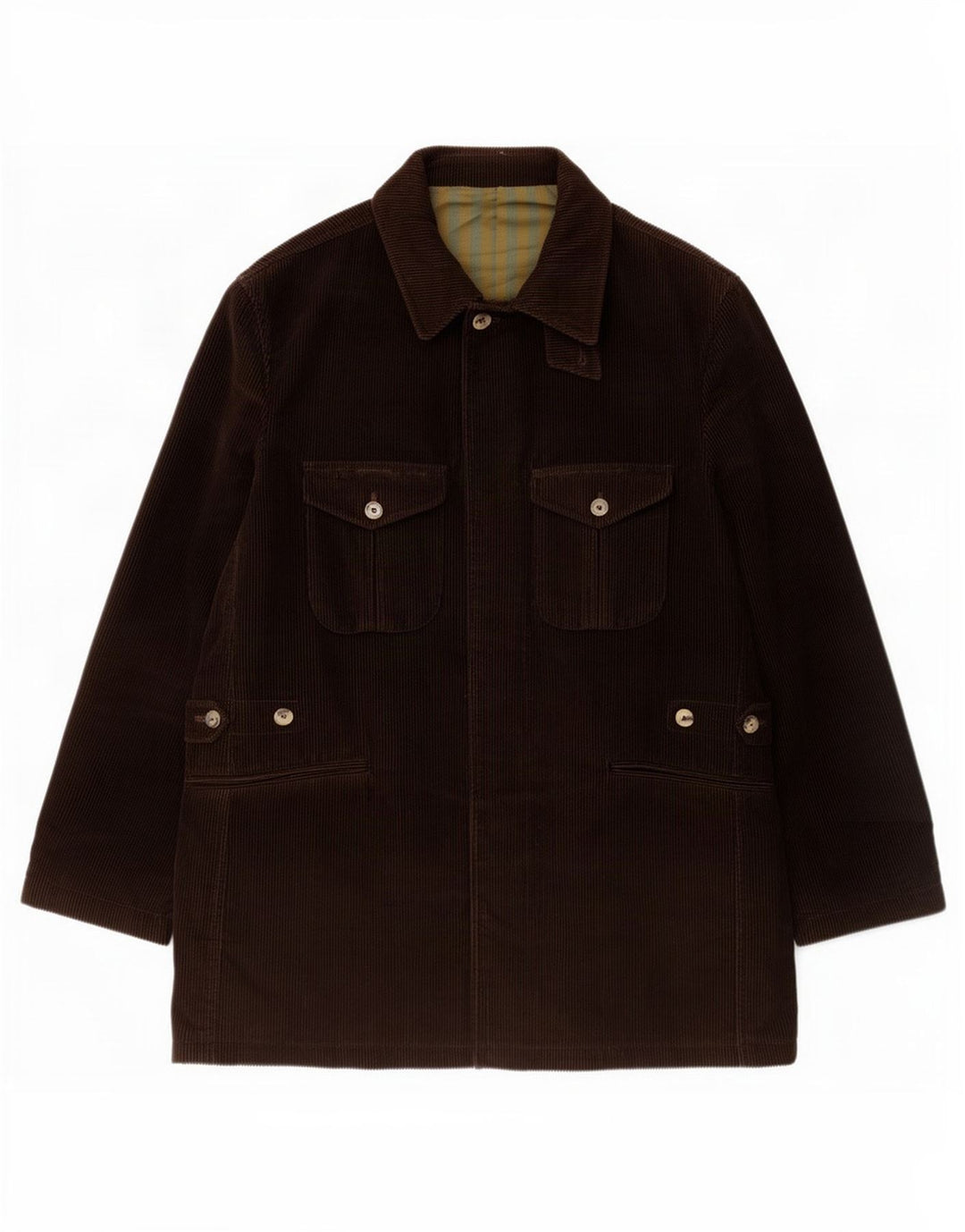 Braddock Herre Corduroy-jakke IT 54 2XL Brun Bomuld
