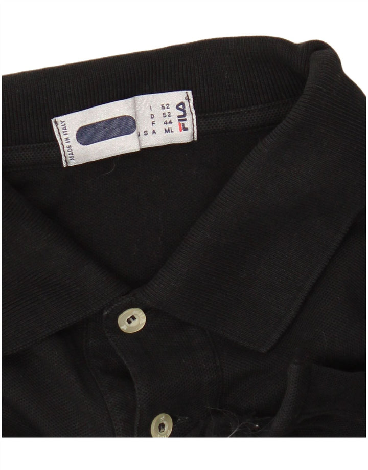 Fila Polo skjorte til mænd Medium Sort