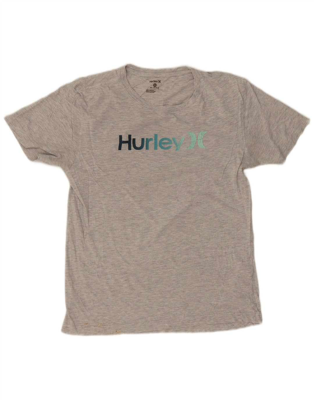 Hurley Herre Grafisk T-Shirt Top Lille Grå