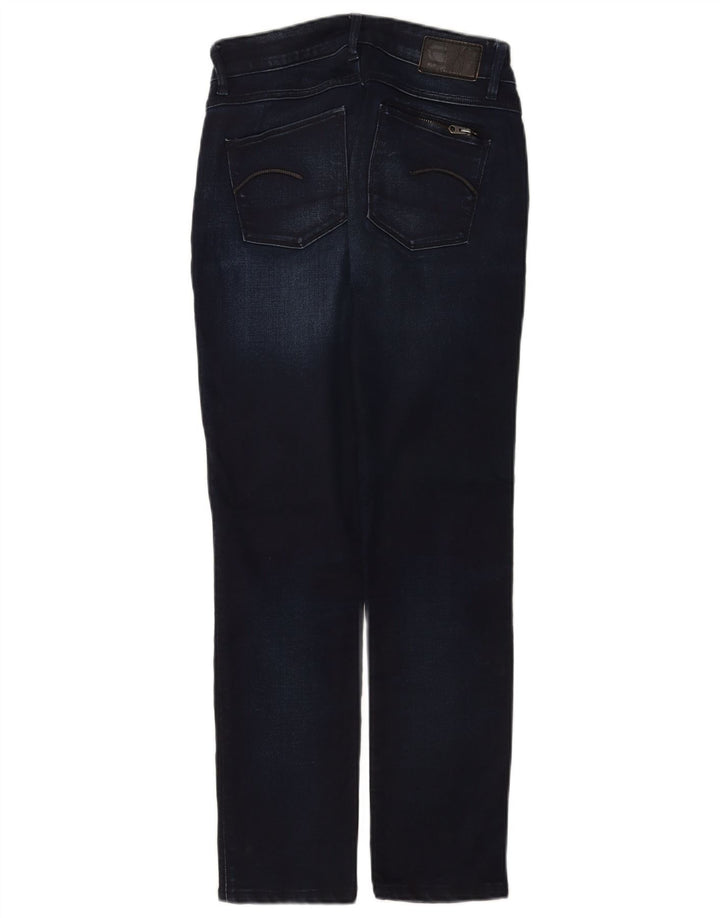G-Star Dame Slim Jeans W26 L27 Marineblå Bomuld