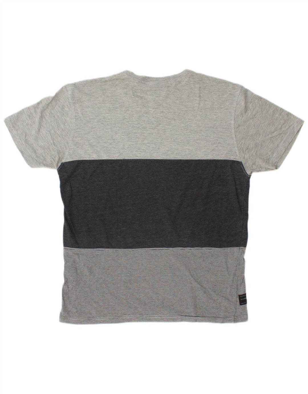 Oakley Herre T-Shirt Top Medium Grey Colourblock Bomuld