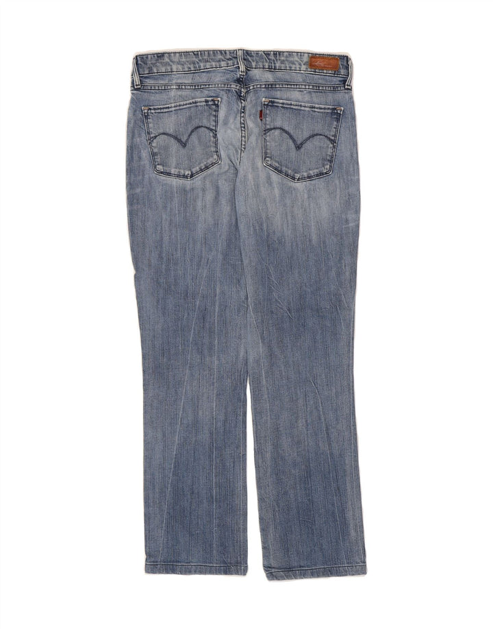 LEVI'S Womens Demi Curve Straight Jeans W30 L29 Blue Cotton Vintage Levi's and Second-Hand Levi's from Messina Hembry 