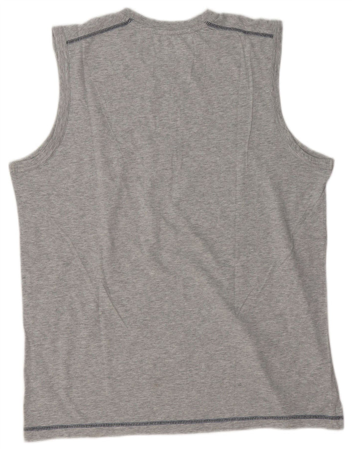 Lotto Herre Grafisk Vest Top 2XL Grå Flecked